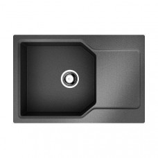 Кухонная мойка Omoikiri Yonaka 78-LB-BL Artgranit 78x51 см черный 4993341