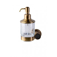 Дозатор для жидкого мыла Boheme Royal Cristal подвесной бронза черный кристалл 10932-BR-B Дозатор для жидкого мыла Boheme Royal Cristal подвесной бронза черный кристалл 10932-BR-B