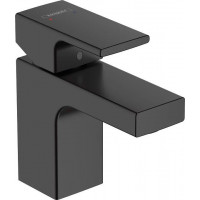 Смеситель для раковины Hansgrohe Vernis Shape 70 без донного клапана матовый черный 71567670