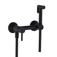 Гигиенический душ со смесителем RGW SP-215B черный 581408215-04