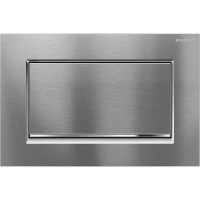 Клавиша смыва Geberit Sigma 30 смыв-стоп матовый хром/хром 115.893.KX.1
