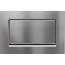 Клавиша смыва Geberit Sigma 30 смыв-стоп матовый хром/хром 115.893.KX.1