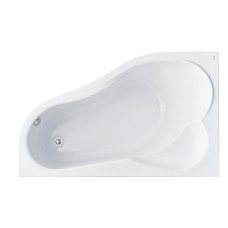 Ванна акриловая асимметричная Triton Ибица XL 160х100 см левосторонняя белая 1.WH11.2.036