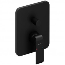 Смеситель скрытого монтажа Ravak Flat FL 065.20 черный X070179
