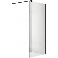 Душевая перегородка Aquanet Walk In WIW 09020BL 900x2000 мм с держателем черный профиль AQ WIW 09020BL