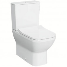Унитаз напольный безободковый VitrA Integra Square Open-Back с тонким сиденьем микролифт 9833B003-7205