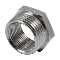 Футорка хромированная Tiemme 3/8 НР x 1/8 ВР 1500588