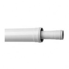 Удлинение коаксиальное Baxi 80/125 мм 1000 мм полипропилен KMT71408851