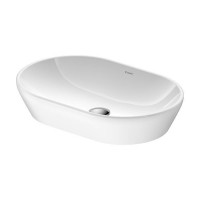 Раковина накладная Duravit D-Neo 60х40 см без отверстия белый 2372600070