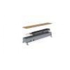 Внутрипольный конвектор Jaga Clima Canal Metal H8 L144 T18 без решетки CLCM0.00814418/000