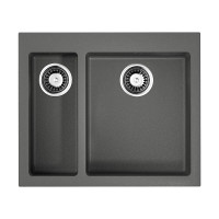 Кухонная мойка Omoikiri Bosen 59-2-PL Tetogranit 59 x 50 см платина 4993224