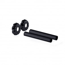 Комплект декоративных трубок SR Rubinetterie Old Style L160 x Ø18-20-1/2 чёрный матовый 0497-1500V16S Комплект декоративных трубок SR Rubinetterie Old Style L160 x Ø18-20-1/2 чёрный матовый 0497-1500V16S