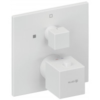 Смеситель для душа встраиваемый Kludi DECUS с термостатом и SLIM.BOXX 88022 белый матовый 548855375