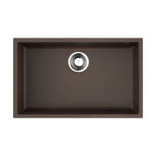 Кухонная мойка Omoikiri Tedori 66-U Tetogranit 66x22 см espresso 4997237 Кухонная мойка Omoikiri Tedori 66-U Tetogranit 66x22 см espresso 4997237