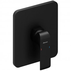 Смеситель скрытого монтажа Ravak Flat FL 066.20 черный X070180