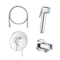 Готовый комплект для гигиенического душа GROHE BauClassic со встраиваемым смесителем хром 129186
