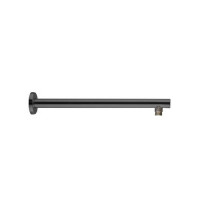 Кронштейн для верхнего душа Newform X-STEEL 316 настенный 350 мм G1/2 цвет PVD Brushed gun metal 29390X.59.064