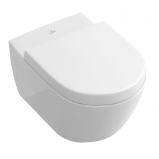 Унитаз подвесной Villeroy & Boch Subway 2.0 DirectFlush с сиденьем микролифт 5614R001/9M78S101 Унитаз подвесной Villeroy & Boch Subway 2.0 DirectFlush с сиденьем микролифт 5614R001/9M78S101