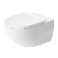 Комплект унитаз подвесной Duravit Architec Rimless 57х36 см и сиденье с микролифтом 45726900A1
