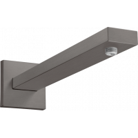 Держатель верхнего душа Hansgrohe Square 389 мм шлифованный черный хром 27694340