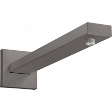 Держатель верхнего душа Hansgrohe Square 389 мм шлифованный черный хром 27694340