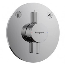 Смеситель для 2 потребителей hansgrohe DuoTurn S внешняя часть хром 75418000