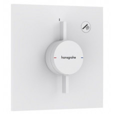 Смеситель для душа Hansgrohe DuoTurn E на 1 потребителя внешняя часть белый матовый 75617700