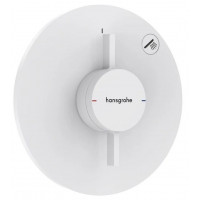 Смеситель для душа Hansgrohe DuoTurn S на 1 потребителя внешняя часть белый матовый 75618700