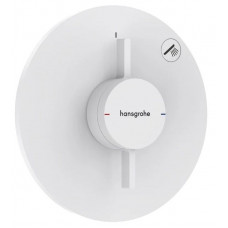 Смеситель для душа Hansgrohe DuoTurn S на 1 потребителя внешняя часть белый матовый 75618700