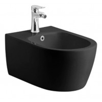 Биде подвесное Splendy Pride 360х525х250 мм черный матовый PR10852V1BM