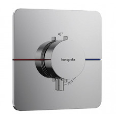 Смеситель для душа Hansgrohe ShowerSelect Comfort Q термостат на 1 потребитель хром 15588000 Смеситель для душа Hansgrohe ShowerSelect Comfort Q термостат на 1 потребитель хром 15588000