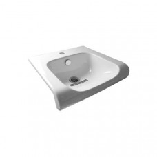 Раковина Kerasan Inka Project 60x40 см 1 отв. белый 341101