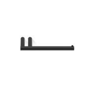 Бумагодержатель Decor Walther MIKADO MK TPH1 155x70x15 мм черный матовый 0520260