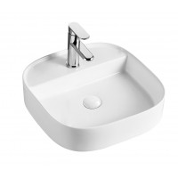 Раковина настольная AQUAMET 450х450х120 мм с отверстием под смеситель AQM5013