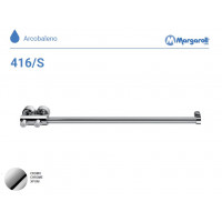 Полотенцесушитель водяной Margaroli 416/S 900 мм Chrome без крючков 416SCR