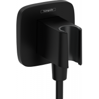 Шланговое подсоединение hansgrohe FixFit Q матовый черный 26887670