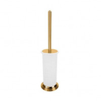 Ерш туалетный напольный Colombo Design Hermitage PVD золото матовое стекло B3306.HPS-VAN