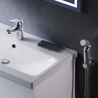 Смеситель для раковины AM.PM Like с гигиеническим душем F85C03000