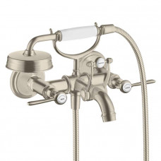 Смеситель для ванны Axor Montreux с двумя рычажными рукоятками никель 16551820