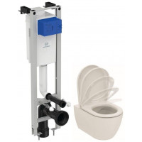 Комплект Ideal Standard Ellisse (унитаз T569201, инсталляция E233267) TE562301