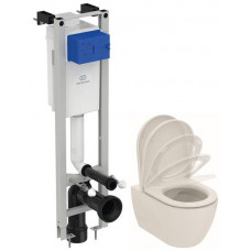 Комплект Ideal Standard Ellisse (унитаз T569201, инсталляция E233267) TE562301 Комплект Ideal Standard Ellisse (унитаз T569201, инсталляция E233267) TE562301