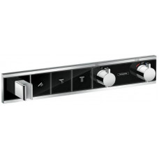 Термостат hansgrohe RainSelect на 3 потребителя внешняя часть 15356600