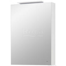 Шкаф зеркальный Roca Oleta левый 500x700x137 мм LED-подсветка белый матовый A857643501