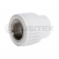 Муфта комбинированная Fusitek PP-R 20x1/2 ВР FT04201