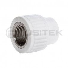 Муфта комбинированная Fusitek PP-R 20x1/2 ВР FT04201 Муфта комбинированная Fusitek PP-R 20x1/2 ВР FT04201