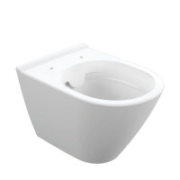 Подвесной унитаз Cersanit City Oval Clean On с сиденьем slim 63114
