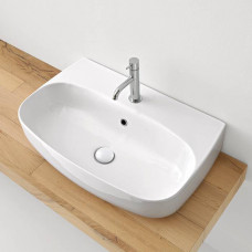Раковина Kerasan Nolita 70х45 см 1 отв. белый 534201