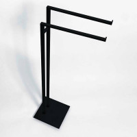 Стойка для полотенец Colombo Design MiniQ 20x34x83.5 см чёрный матовый B5038.NM