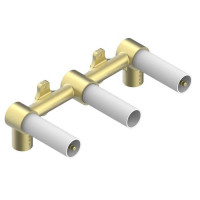 Встраиваемая часть настенного смесителя на 3 отверстия THG cross handle G00-A00-40AC