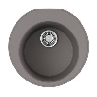 Кухонная мойка Omoikiri Miya 50-R-GR Tetogranit 50.5x49 см leningrad grey 4993582